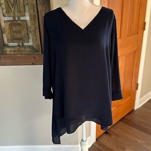The Limited Navy Blouse